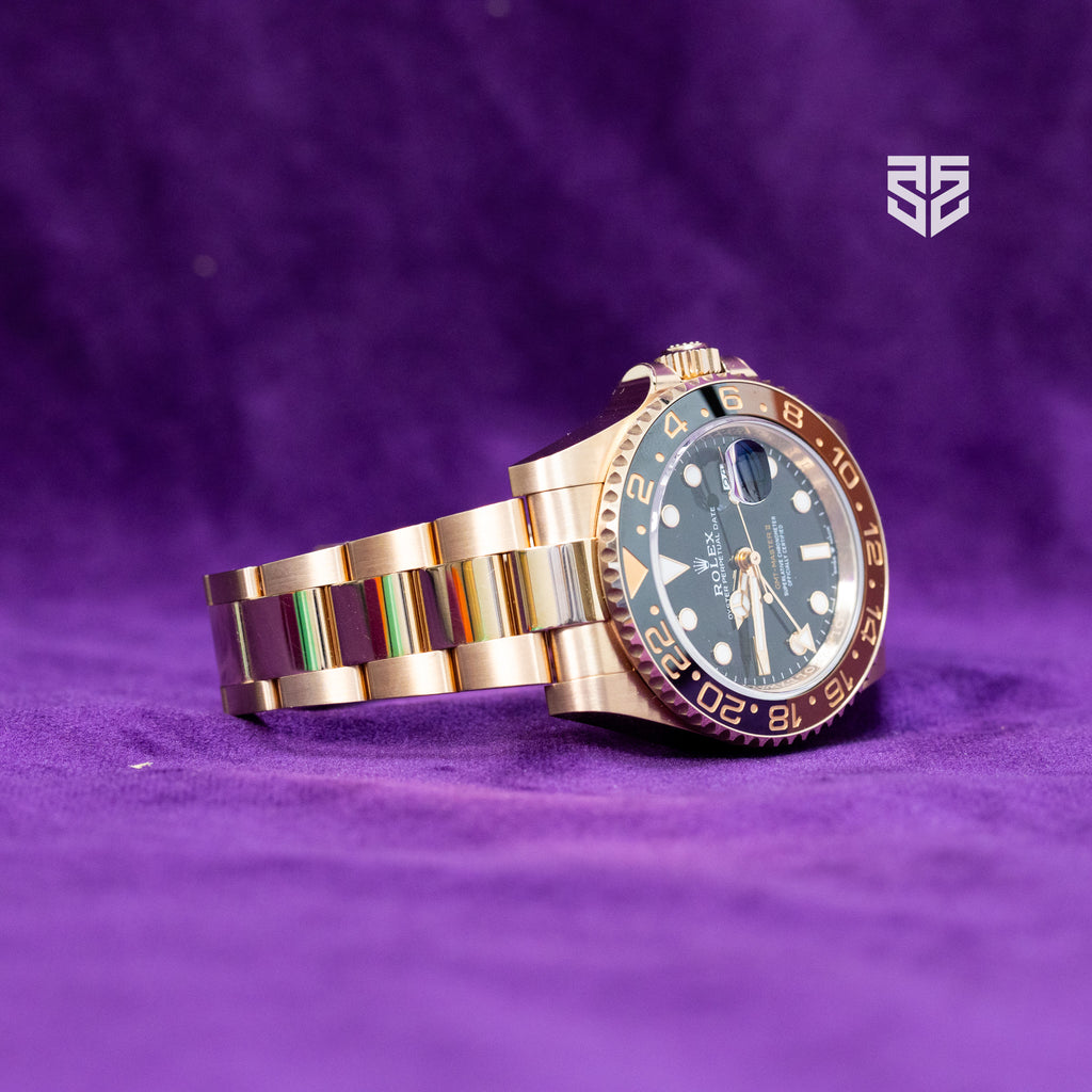 Rolex GMT Master 2 Rose Gold 'Rootbeer' Ref: 126715CHNR 2025