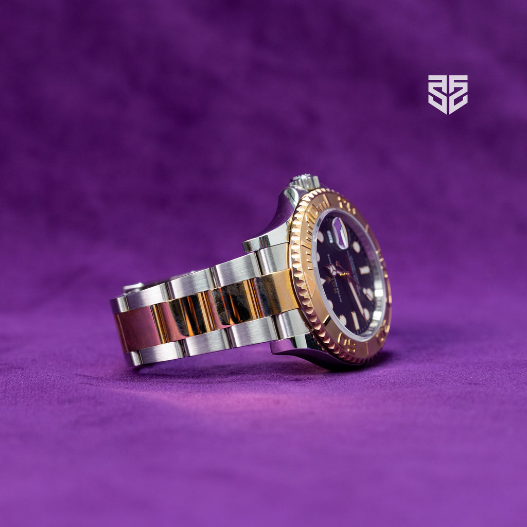 Rolex Yachtmaster 40 Rose Gold TT Black Dial Ref: 126621 2022