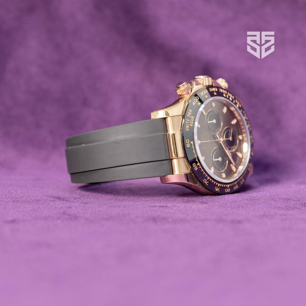 Rolex Daytona Rose Gold Oysterflex Chocolate Dial Ref: 116515LN 2022