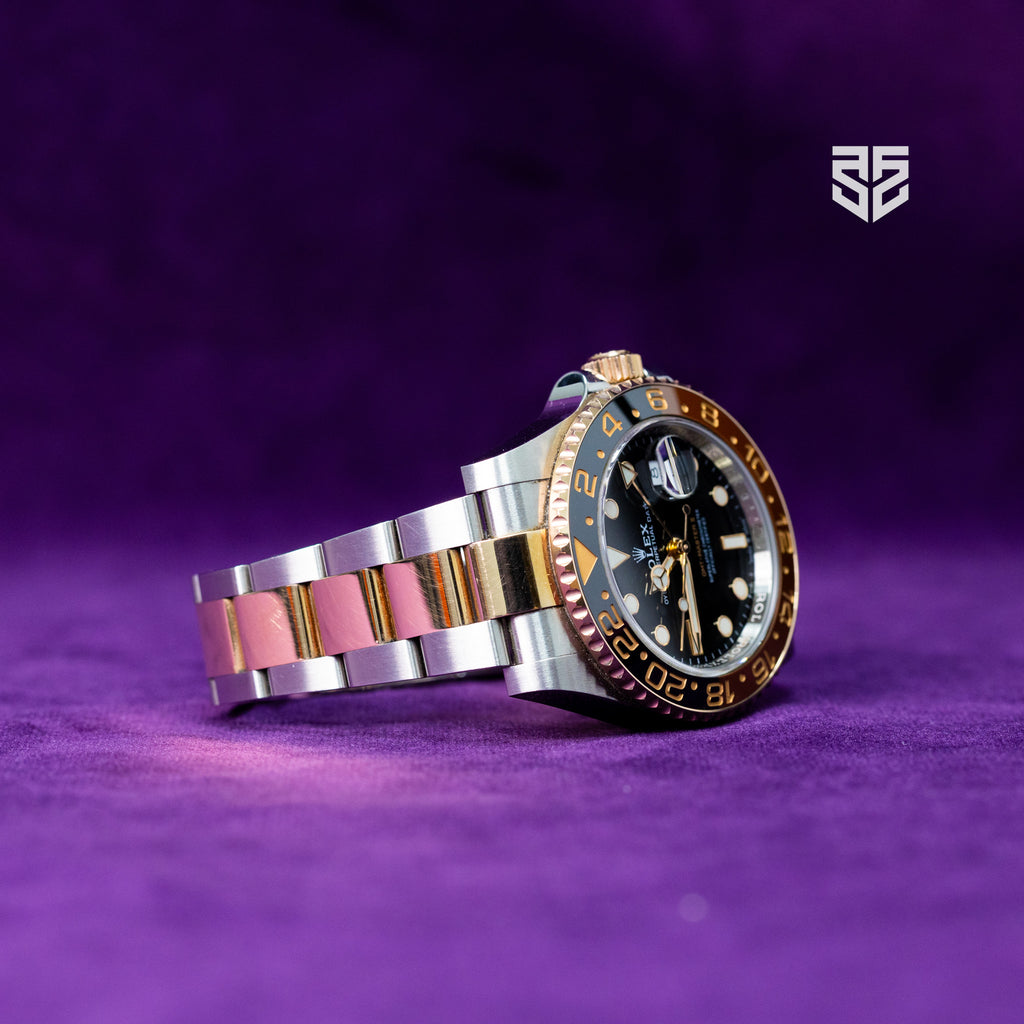 Rolex GMT Master 2 Everose Gold TT 'Rootbeer' Ref:126711CHNR 2019