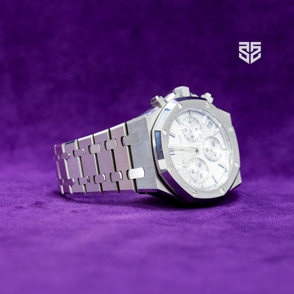 Audemars Piguet Royal Oak Steel Chronograph Silver Dial 50th Anniversary Ref: 26240ST 2022