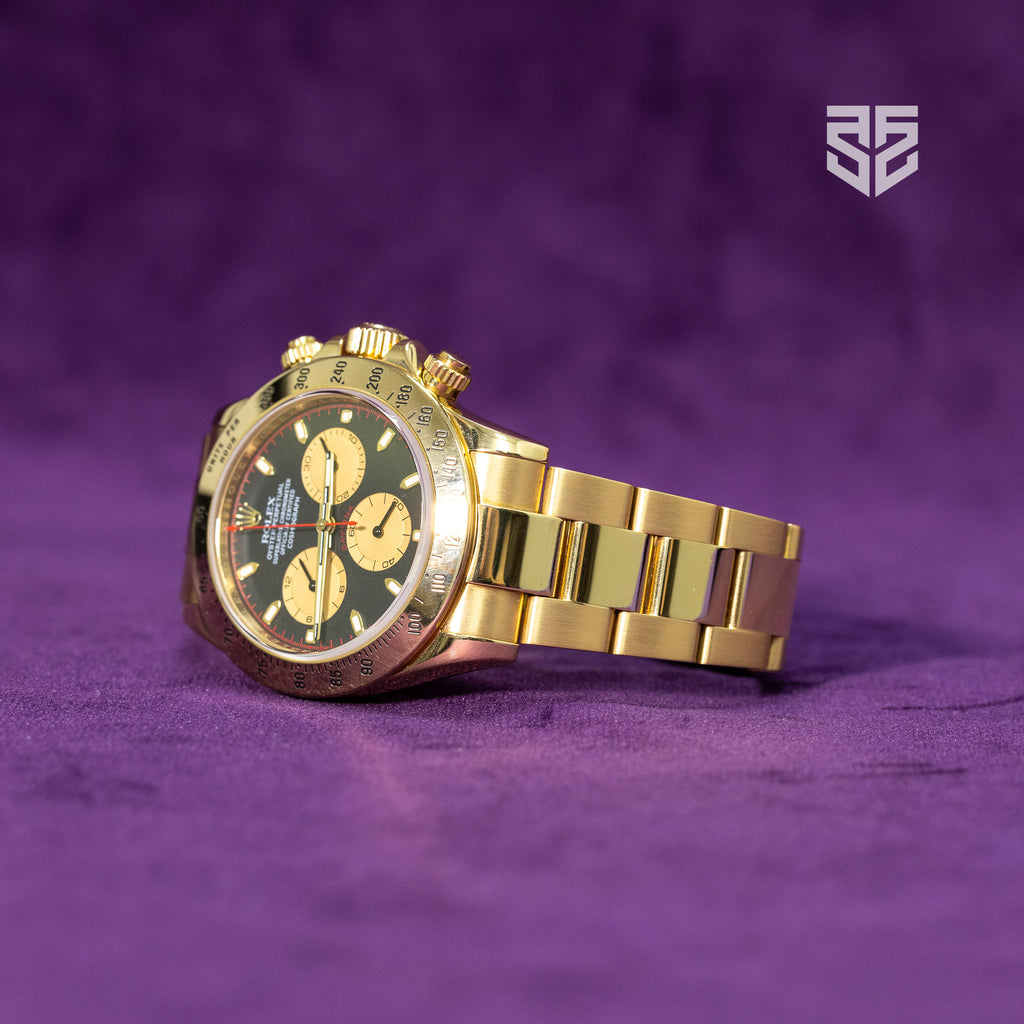 Rolex Daytona Yellow Gold 'Paul Newman' Dial Ref: 116528