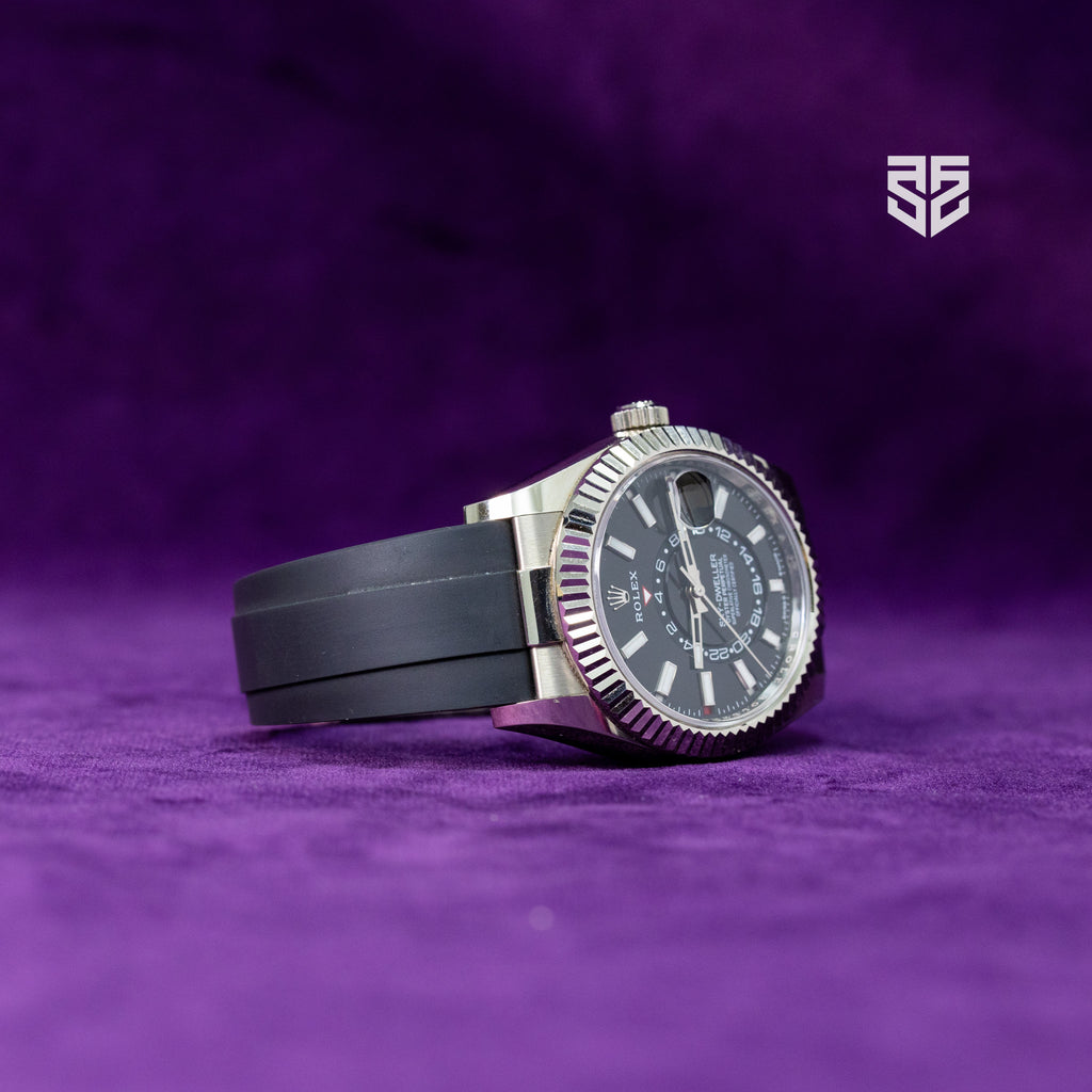 Rolex Skydweller White Gold Oysterflex Black Dial Ref: 336239 2023