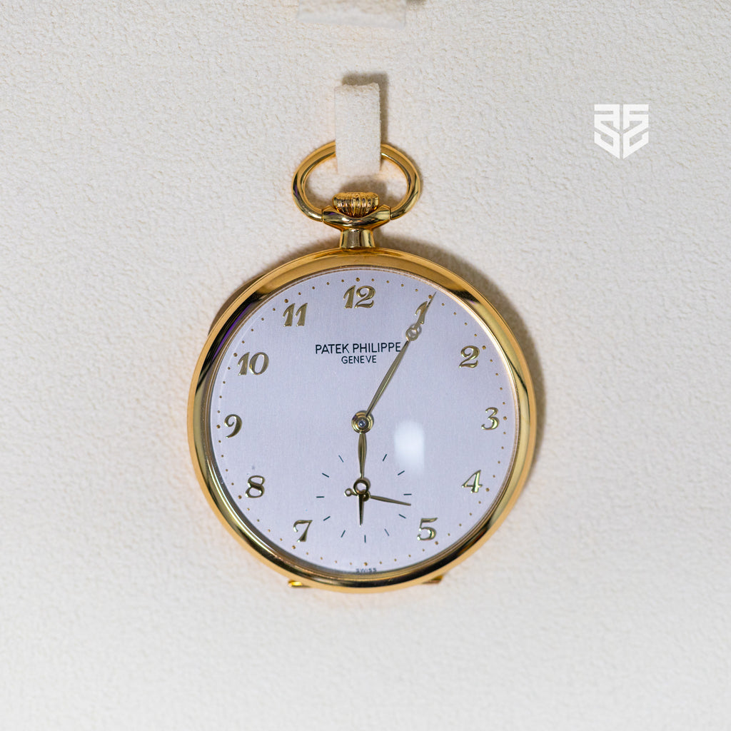 Patek Philippe Yellow Gold Pocket Watch Ref: 973J 2023