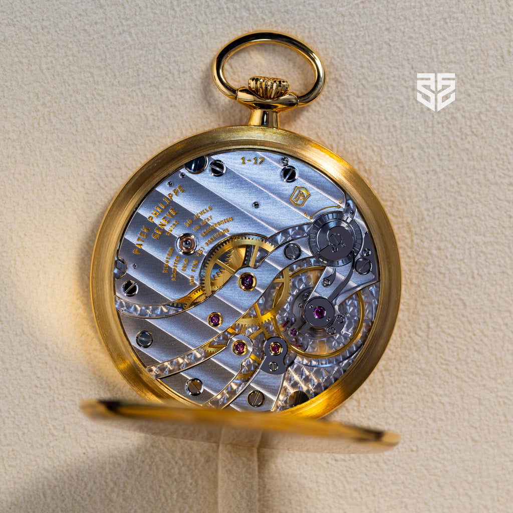 Patek Philippe Yellow Gold Pocket Watch Ref: 973J 2023