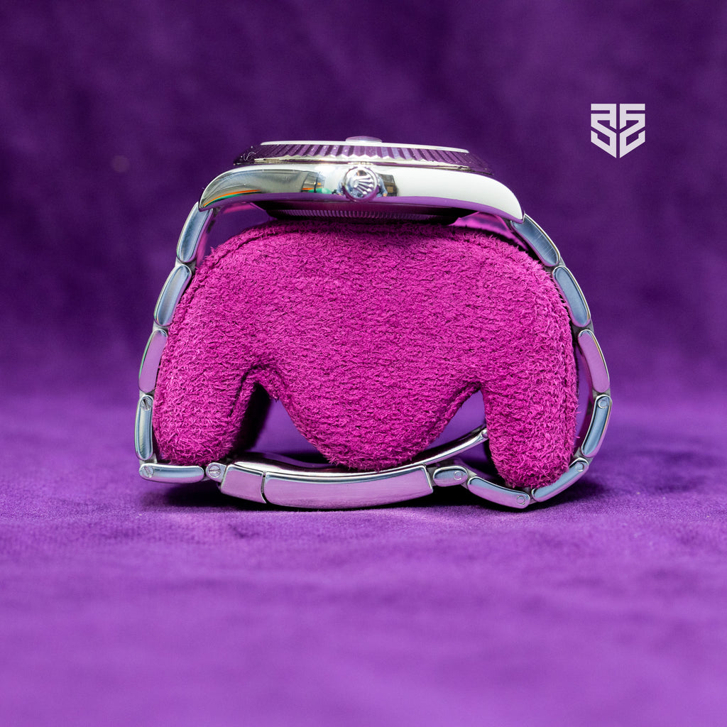 Rolex DateJust 41 Azzuro Blue Roman Dial Ref: 116334