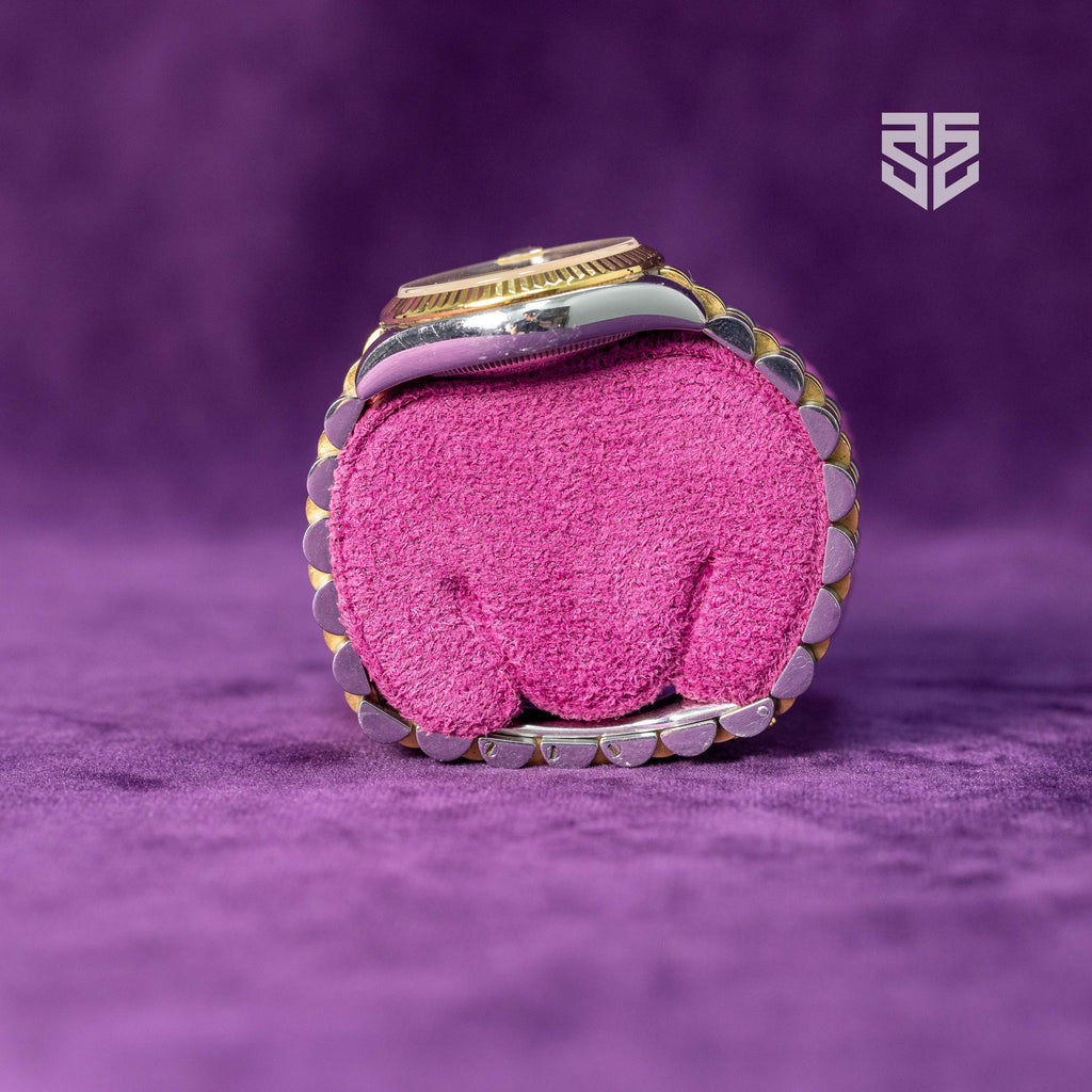 Rolex DateJust 31mm Yellow Gold Two Tone Silver Dial Ref: 178273