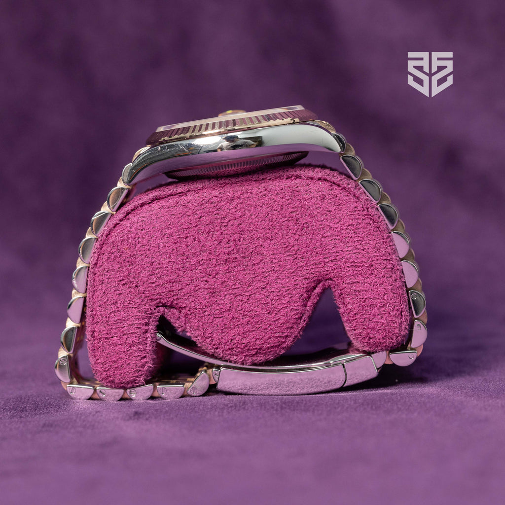 Rolex DateJust 36mm Rose Gold Two Tone Slate Dial Ref: 126231 2024