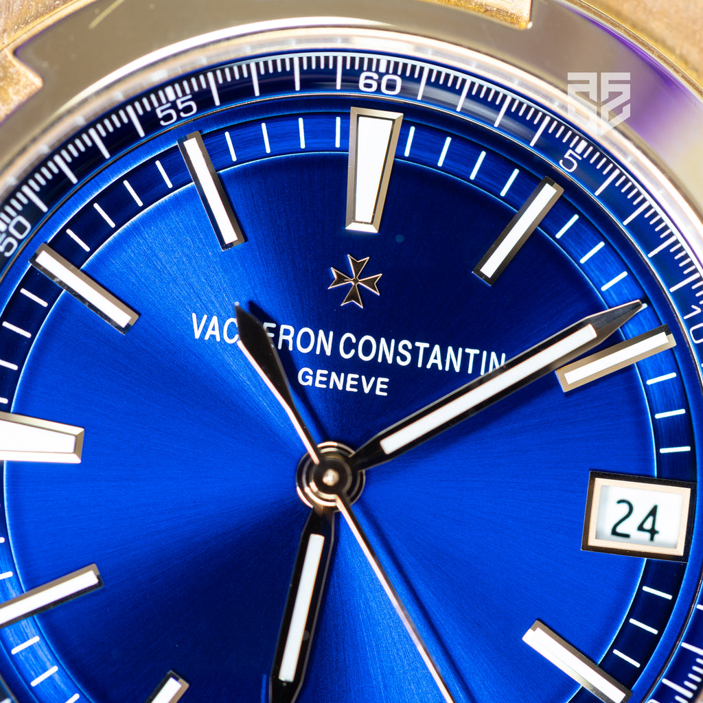 Vacheron Constantin Overseas Rose Gold Blue Dial Brand New Ref: 4500V