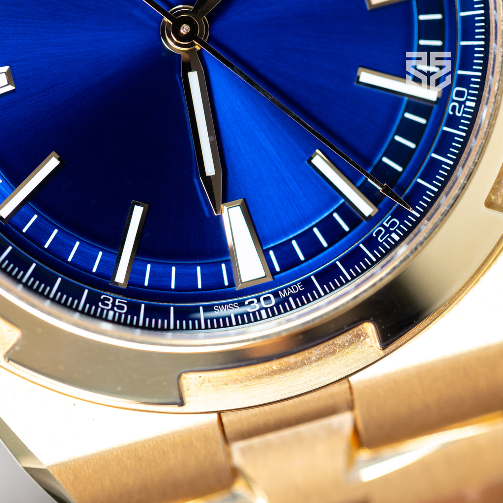 Vacheron Constantin Overseas Rose Gold Blue Dial Brand New Ref: 4500V