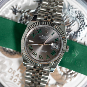 Rolex DateJust 41mm Wimbledon Dial Ref: 126334 2025