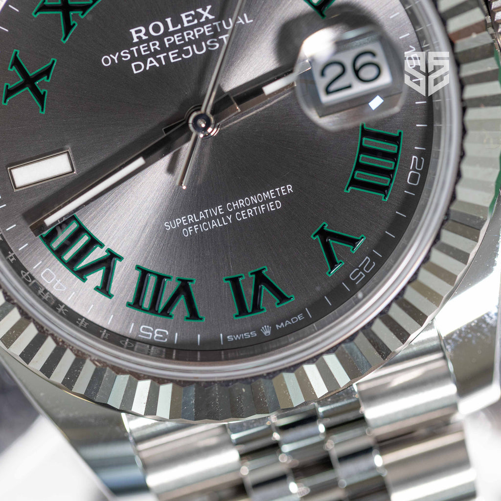 Rolex DateJust 41mm Wimbledon Dial Ref: 126334 2025