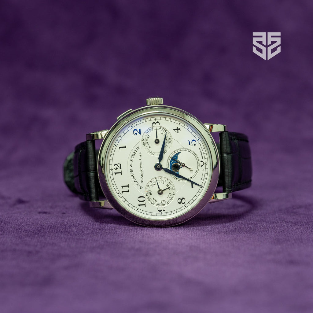 A. Lange & Söhne 1815 Annual Calendar 238.026 dial — The Smiling Second, Melbourne
