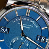 A. Lange & Söhne Odysseus 363.179 dial detail — The Smiling Second, Melbourne