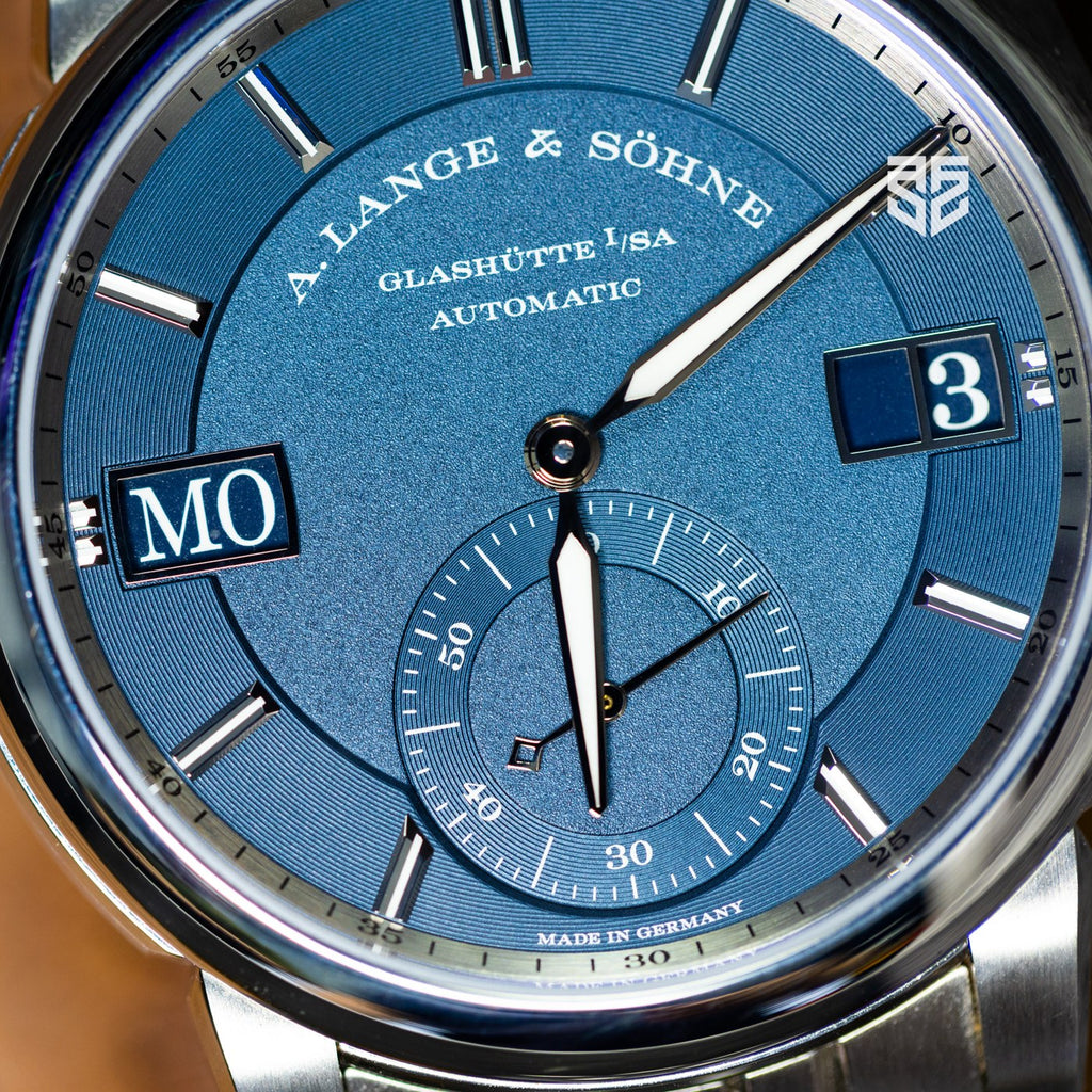 A. Lange & Söhne Odysseus 363.179 dial detail — The Smiling Second, Melbourne