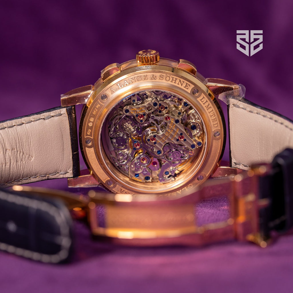A. Lange & Söhne Triple Split 424.037 case profile — The Smiling Second, Melbourne