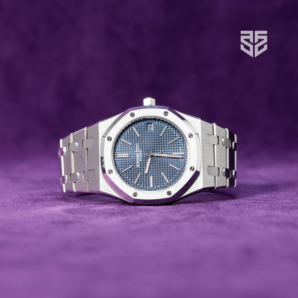 Audemars Piguet Royal Oak Jumbo 15202ST dial — The Smiling Second, Melbourne