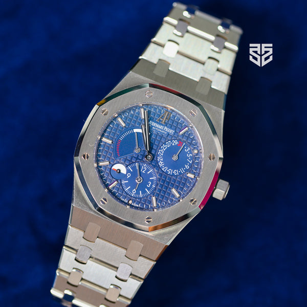 Audemars Piguet Royal Oak Dual Time 26120ST 2010 pre-owned — The Smiling Second, Melbourne