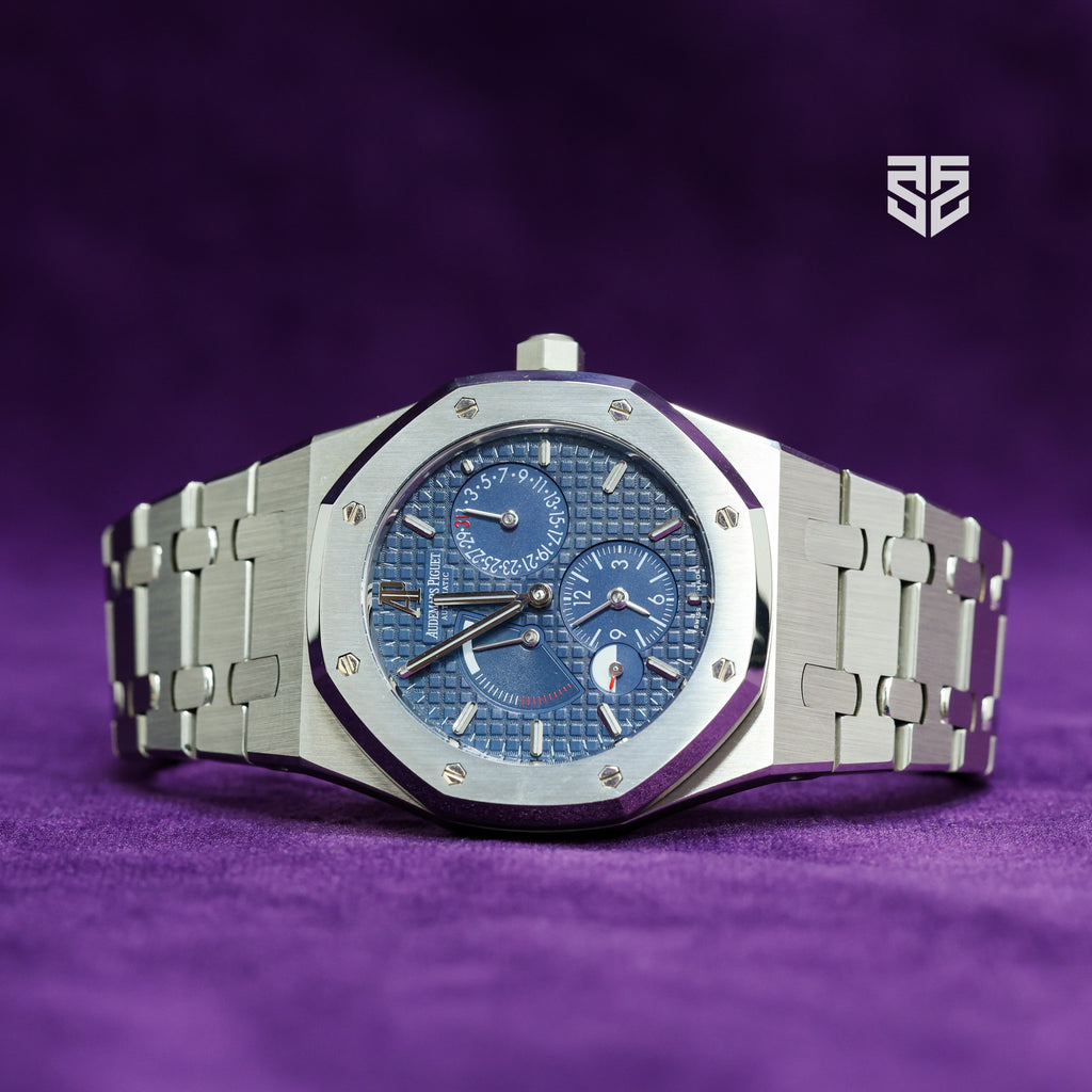 Audemars Piguet Royal Oak Dual Time 26120ST dial — The Smiling Second, Melbourne