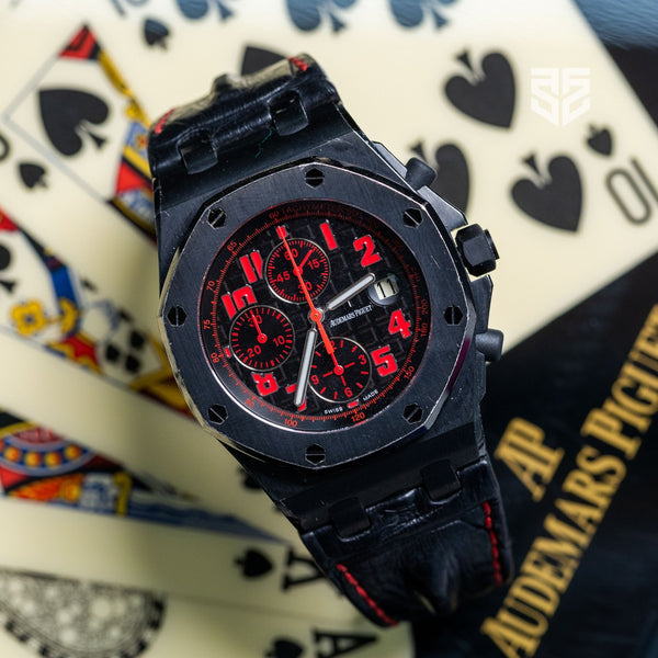 Audemars Piguet Royal Oak Offshore Las Vegas Strip 26186SN 2009 pre-owned — The Smiling Second, Melbourne