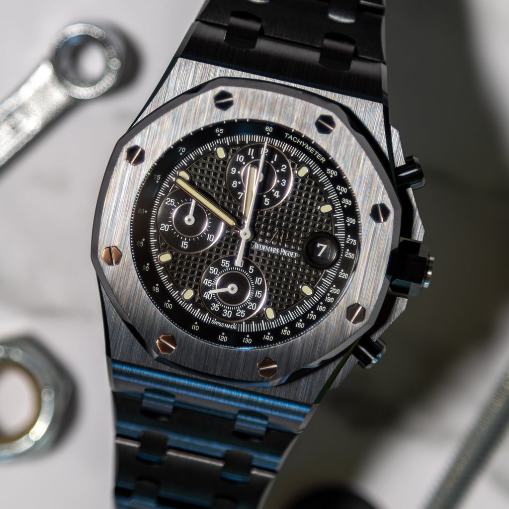 Audemars Piguet Royal Oak Offshore 26238CE 2024 detail — The Smiling Second, Melbourne