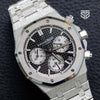Audemars Piguet Royal Oak Chronograph Frosted 26239BC 2021 dial — The Smiling Second, Melbourne