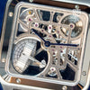 Cartier Santos-Dumont Skeleton dial detail — The Smiling Second, Melbourne