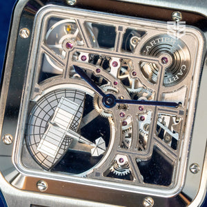 Cartier Santos-Dumont Skeleton Steel 2024