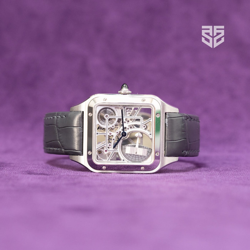 Cartier Santos-Dumont Skeleton dial — The Smiling Second, Melbourne