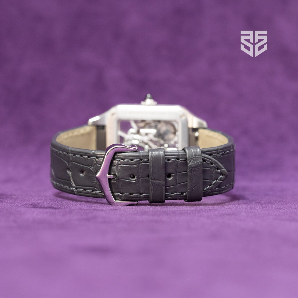 Cartier Santos-Dumont Skeleton strap and buckle — The Smiling Second, Melbourne