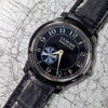 F.P. Journe Chronometre Bleu Tantalum 2018 detail — The Smiling Second, Melbourne