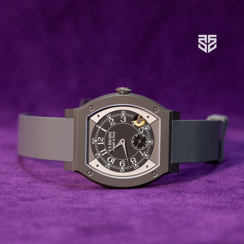 F.P. Journe Élégante 48 dial — The Smiling Second, Melbourne