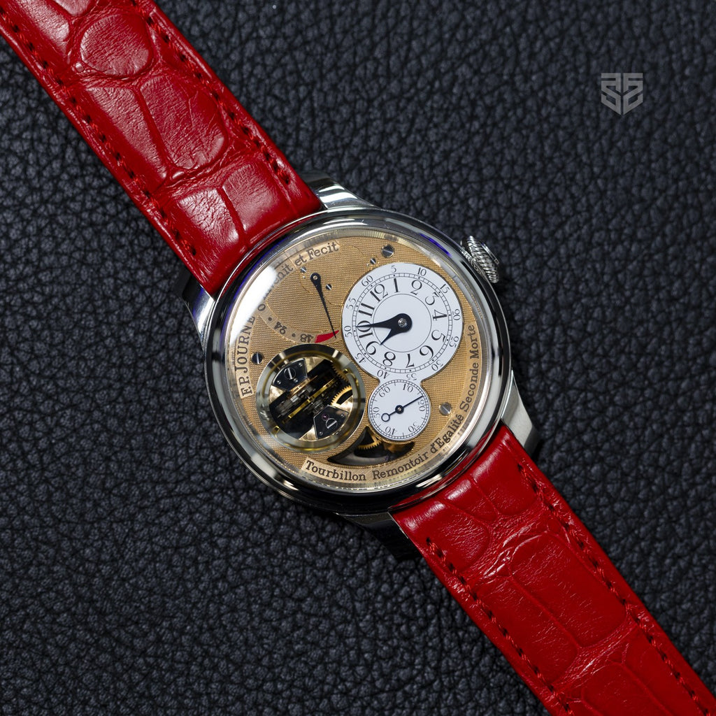 F.P. Journe Tourbillon Souverain Vertical 2021 pre-owned — The Smiling Second, Melbourne