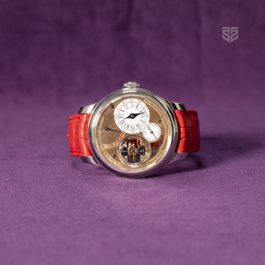 F.P. Journe Tourbillon Souverain Vertical dial — The Smiling Second, Melbourne