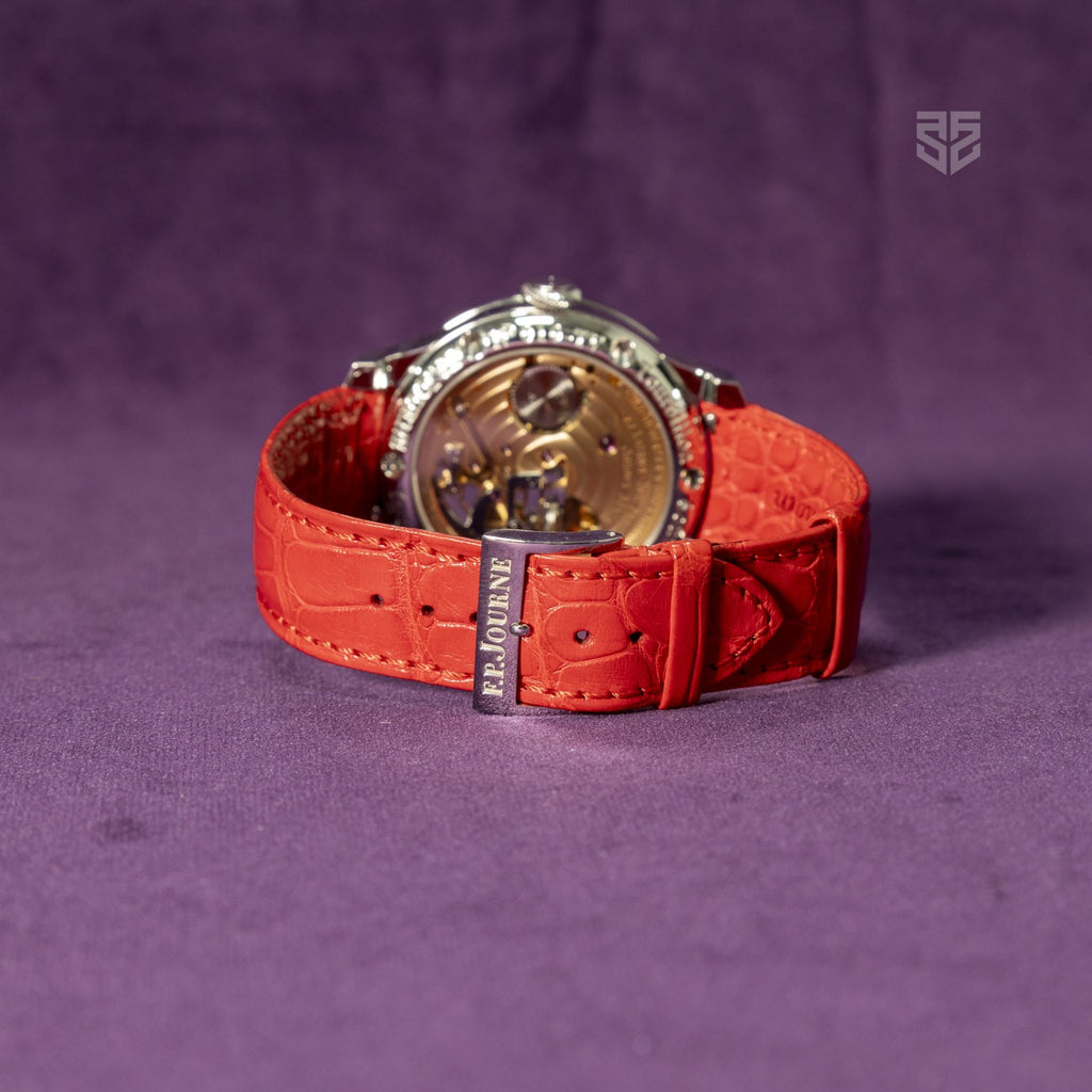 F.P. Journe Tourbillon Souverain Vertical strap and buckle — The Smiling Second, Melbourne