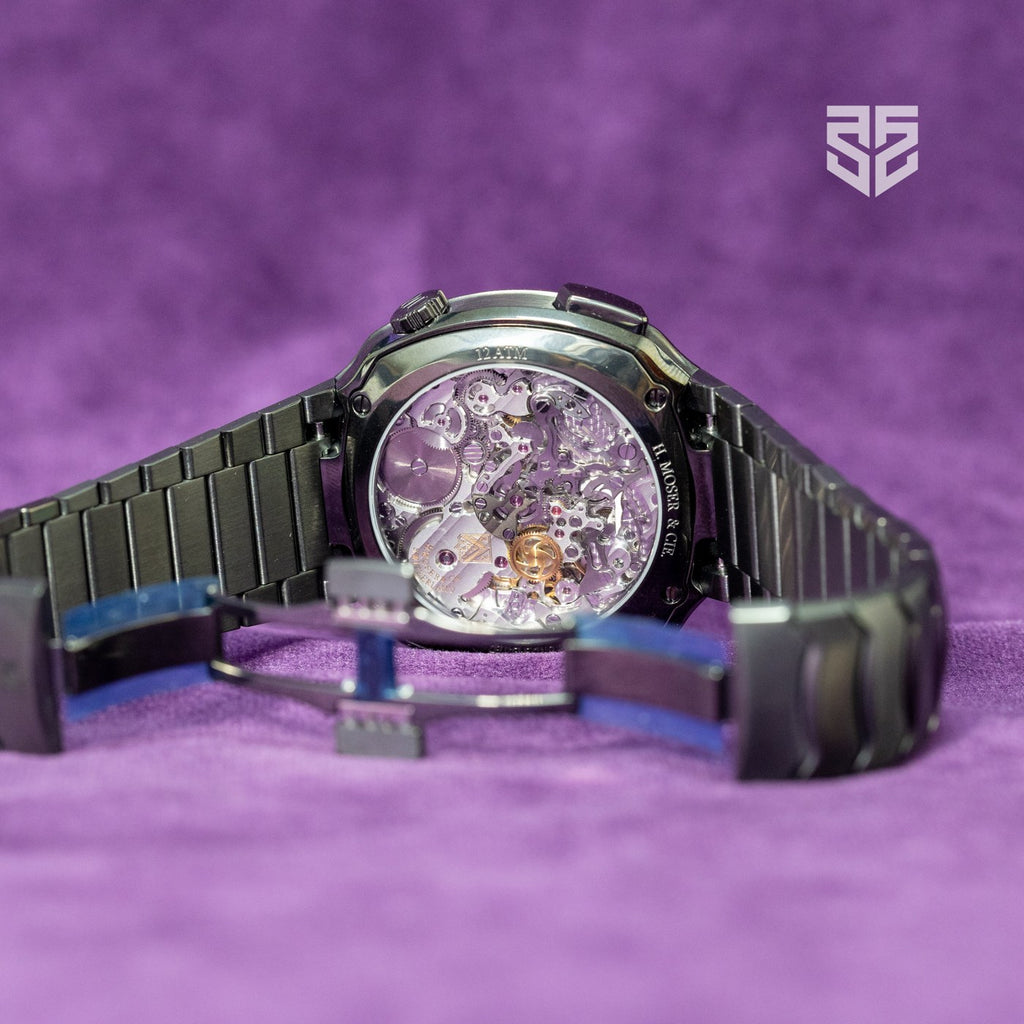 H. Moser & Cie Streamliner 6902-1206 bracelet clasp — The Smiling Second, Melbourne