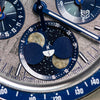 Omega Speedmaster Moonphase 304.30.43.52.06.001 dial detail — The Smiling Second, Melbourne
