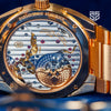 Parmigiani Tonda PF GMT Rattrapante PFC905 2024 movement through the caseback — The Smiling Second, Melbourne