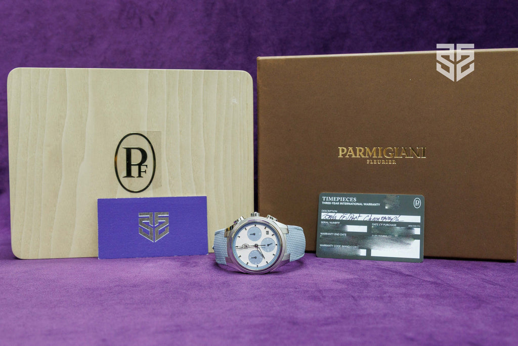 Parmigiani Tonda PF Sport Chronograph PFC931 2025 full set as supplied — The Smiling Second, Melbourne
