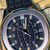 Patek Philippe Aquanaut 5065A 2005 dial detail — The Smiling Second, Melbourne