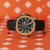 Patek Philippe Aquanaut Travel Time 5164R 2019 detail — The Smiling Second, Melbourne