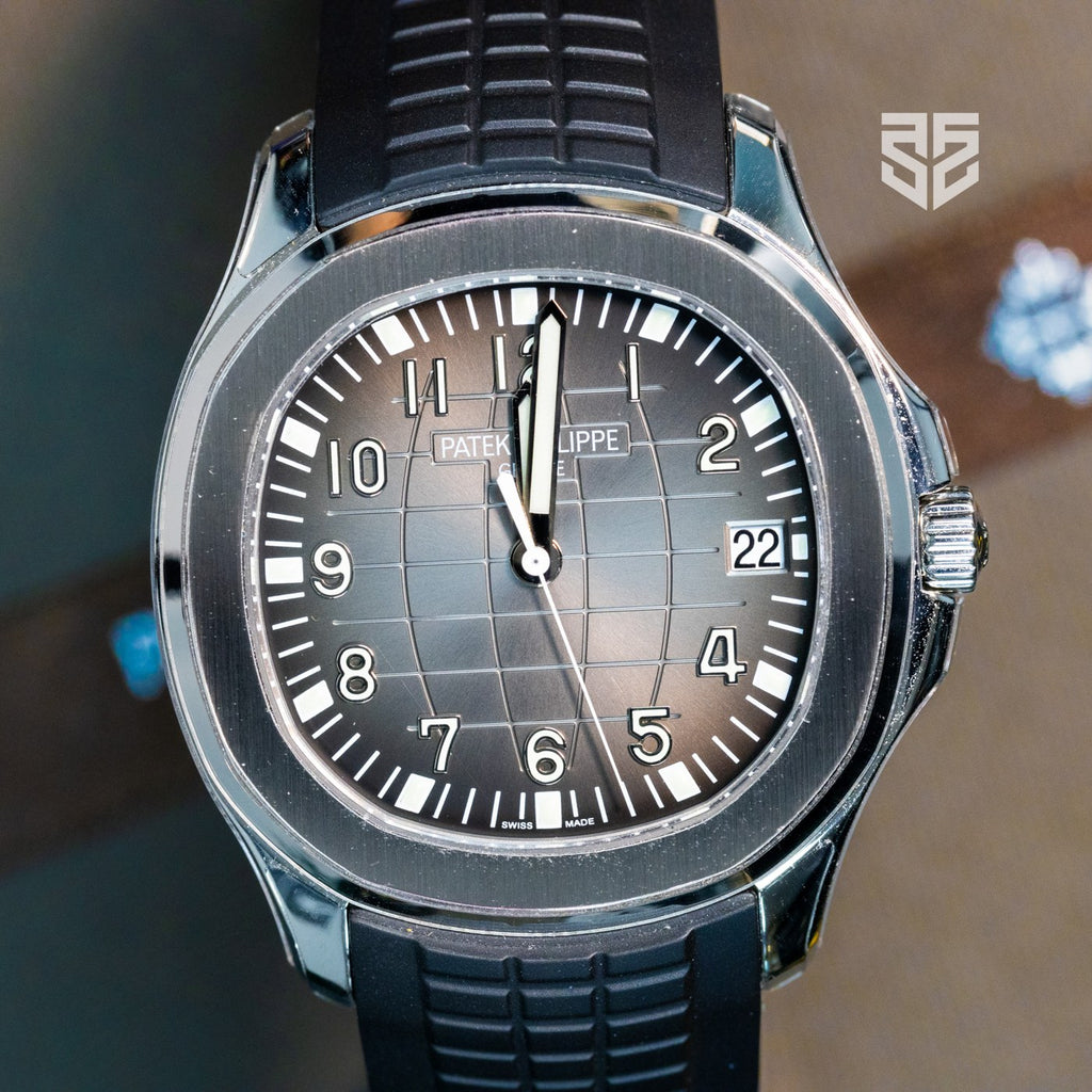 Patek Philippe Aquanaut 5167A 2021 pre-owned — The Smiling Second, Melbourne