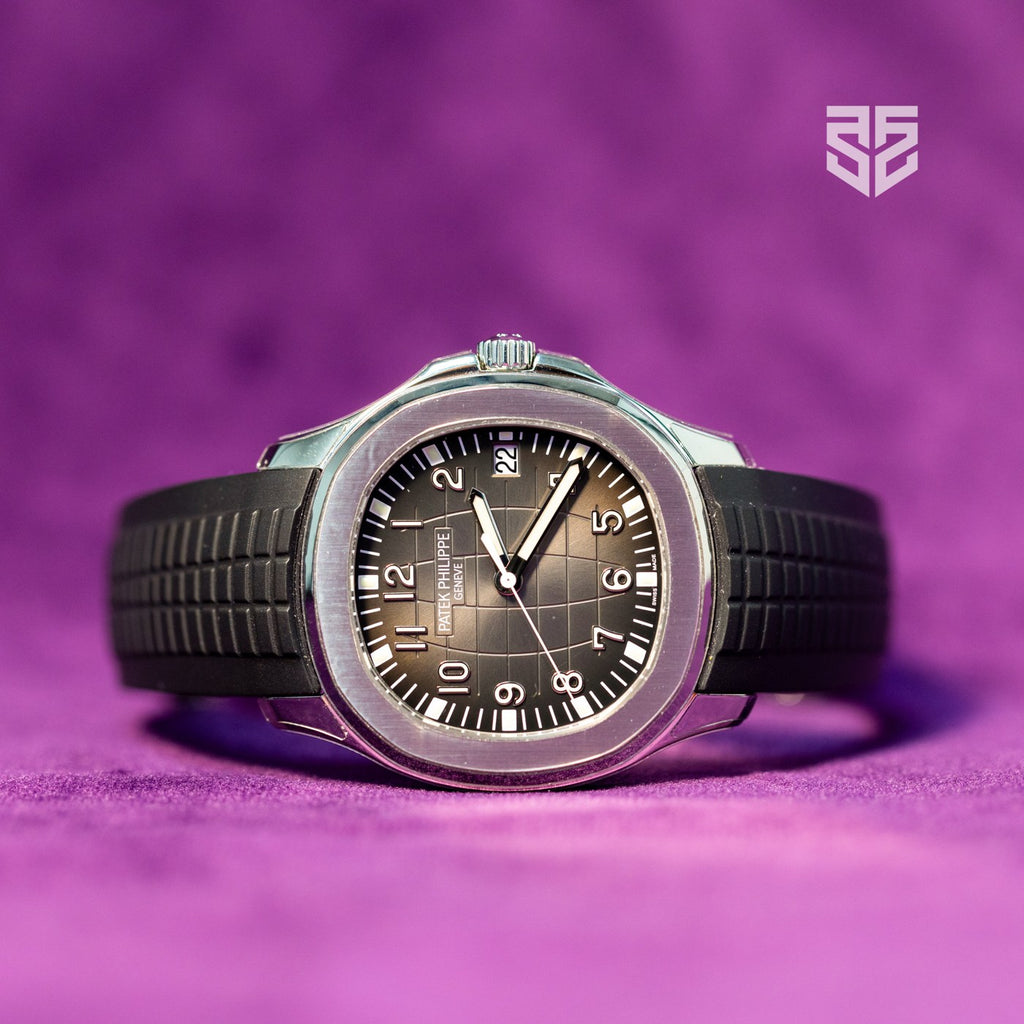 Patek Philippe Aquanaut 5167A 2021 dial — The Smiling Second, Melbourne