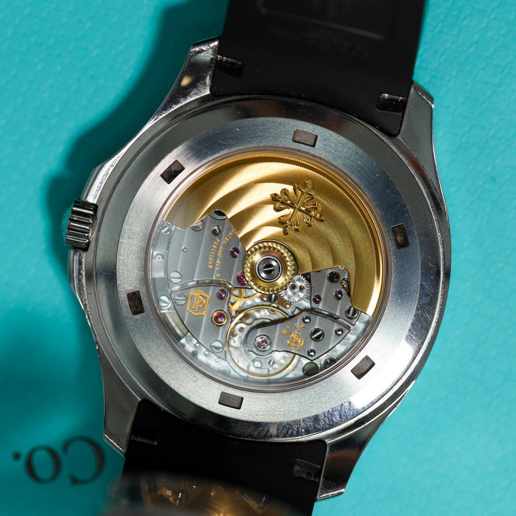 Patek Philippe Aquanaut 5167A strap and buckle — The Smiling Second, Melbourne