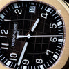 Patek Philippe Aquanaut 5167R dial detail — The Smiling Second, Melbourne