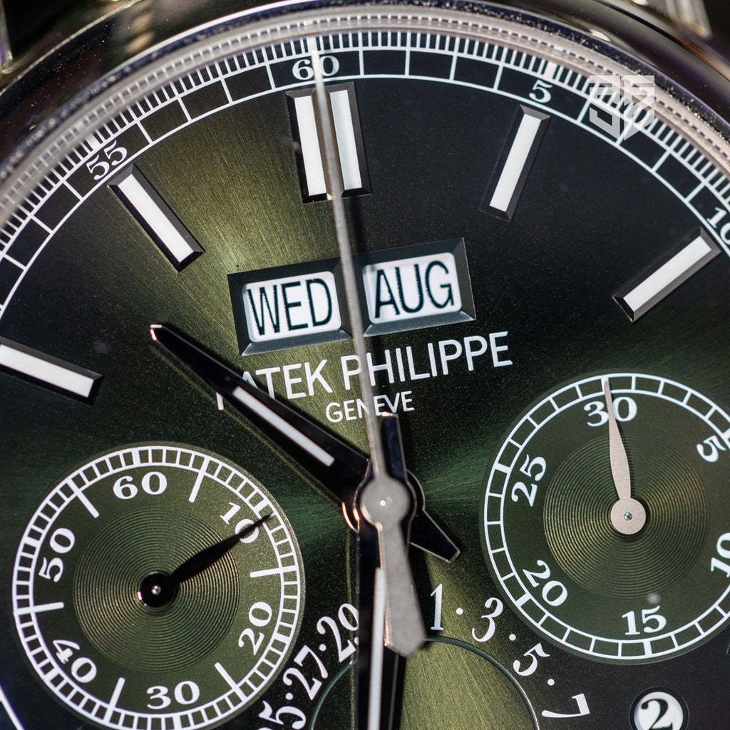Patek Philippe Split-Seconds Chronograph White Gold Green Dial Ref: 5204G 2026