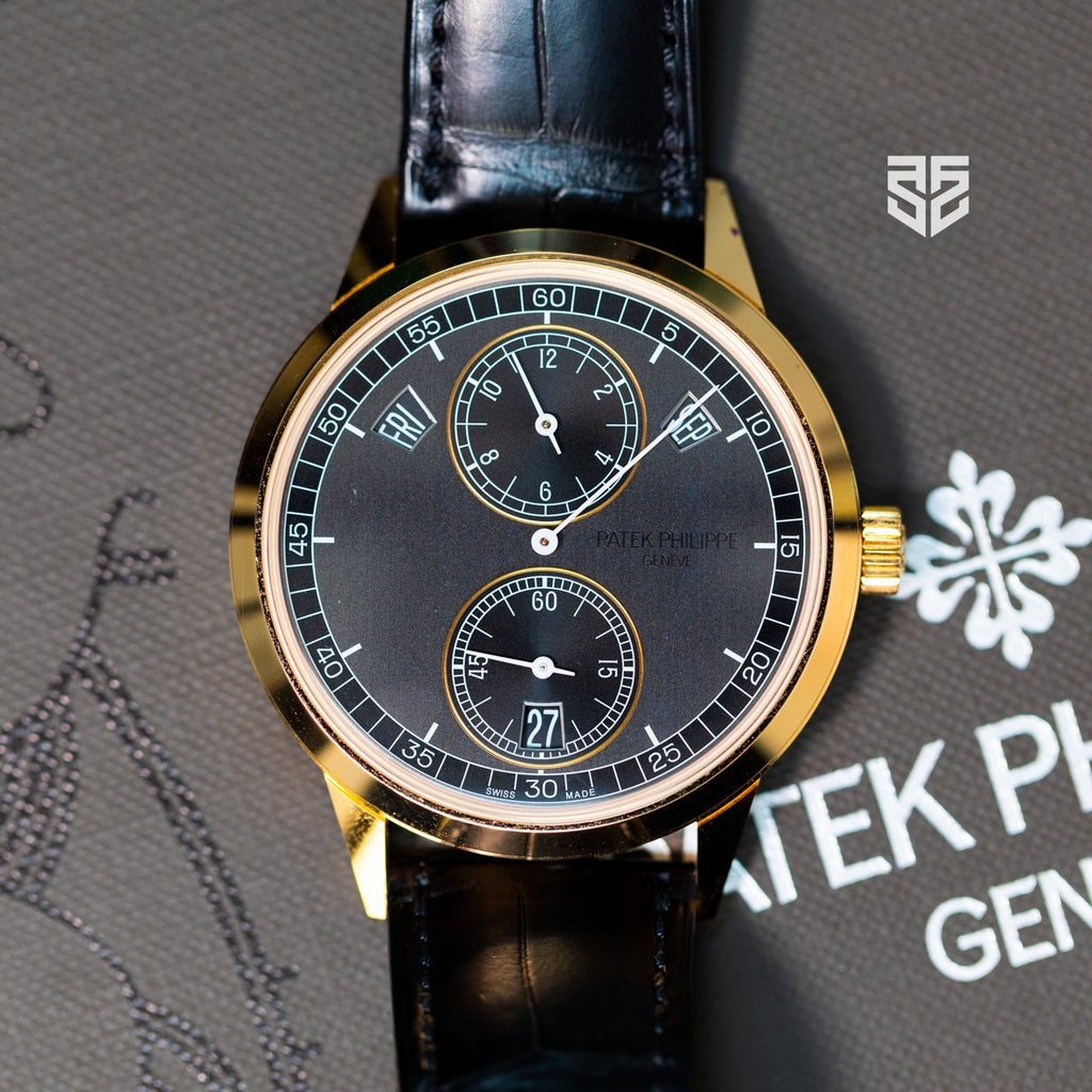 Patek Philippe Annual Calendar Regulator 5235R dial — The Smiling Second, Melbourne