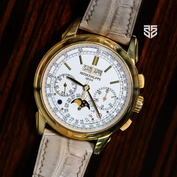 Patek Philippe Perpetual Calendar Chronograph 5270J 2022 pre-owned — The Smiling Second, Melbourne