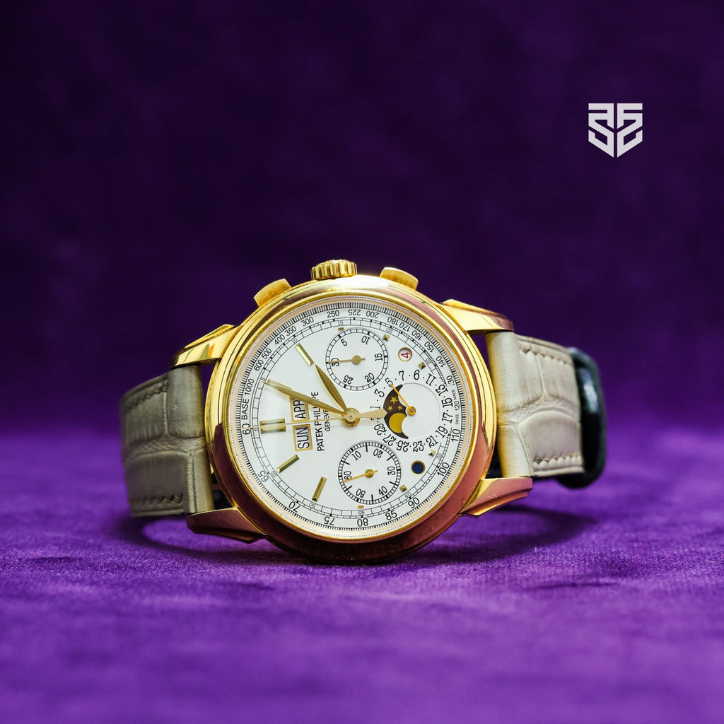 Patek Philippe Perpetual Calendar Chronograph 5270J dial — The Smiling Second, Melbourne