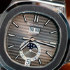 Patek Philippe Nautilus 5726A annual calendar 2021 dial detail — The Smiling Second, Melbourne